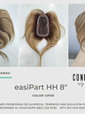 Topper Easipart HH 8" cabello humano color 12FS8