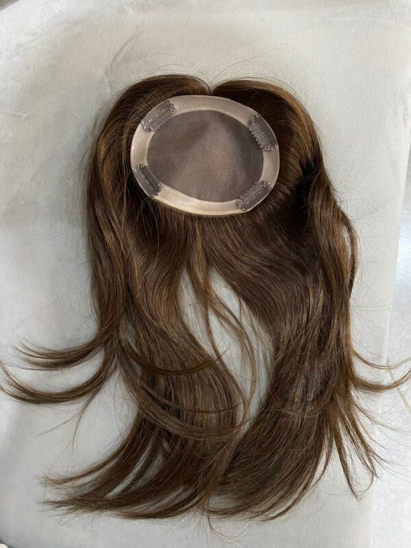 Topper Top This 12" color 6 cabello humano - Imagen 2