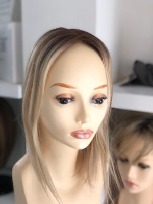 Topper cabello humano 12" color 12FS8