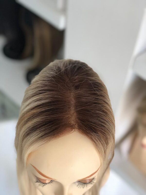 Topper cabello humano 12" color 12FS8 - Imagen 5