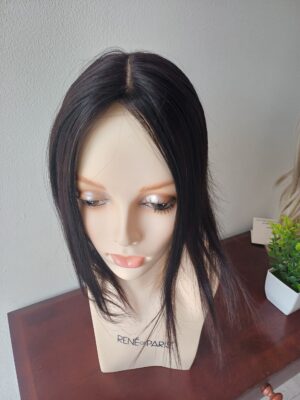 Topper cabello humano 12" color 1B