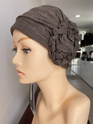 Lotus turban - Warm brown