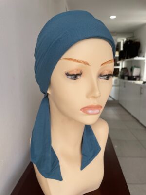 Mantra scarf - Ocean blue