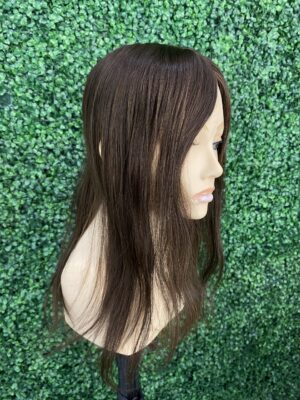 Topper cabello humano 16" color 4