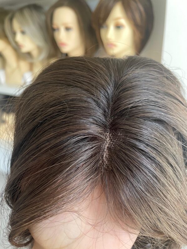 Topper cabello humano 16" color 4 - Imagen 3