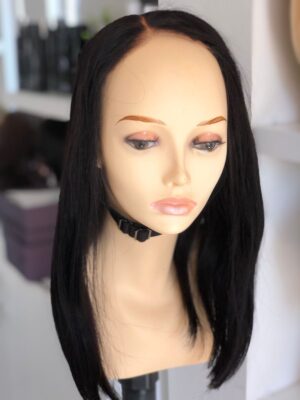 Peluca Cabello humano 14" color 1B - grande