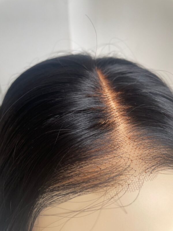 Lindsay color 1 cabello humano 18" - Imagen 4