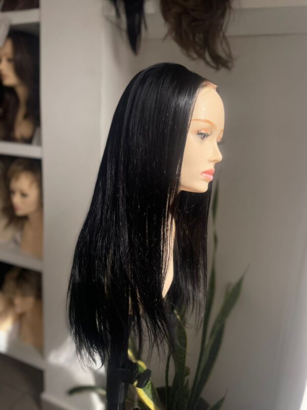 Lindsay color 1 cabello humano 18" - Imagen 2