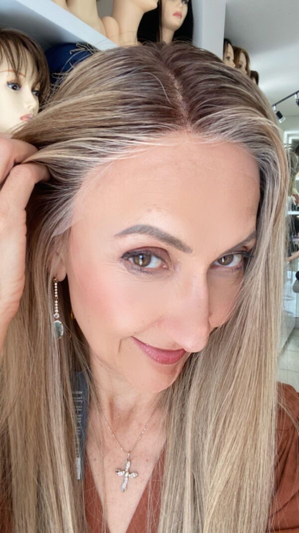 Angel color 24BT18S8 cabello humano 16" - Imagen 2