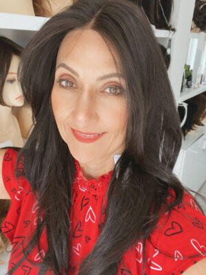 Peluca HD LaceFront 22" color 1B